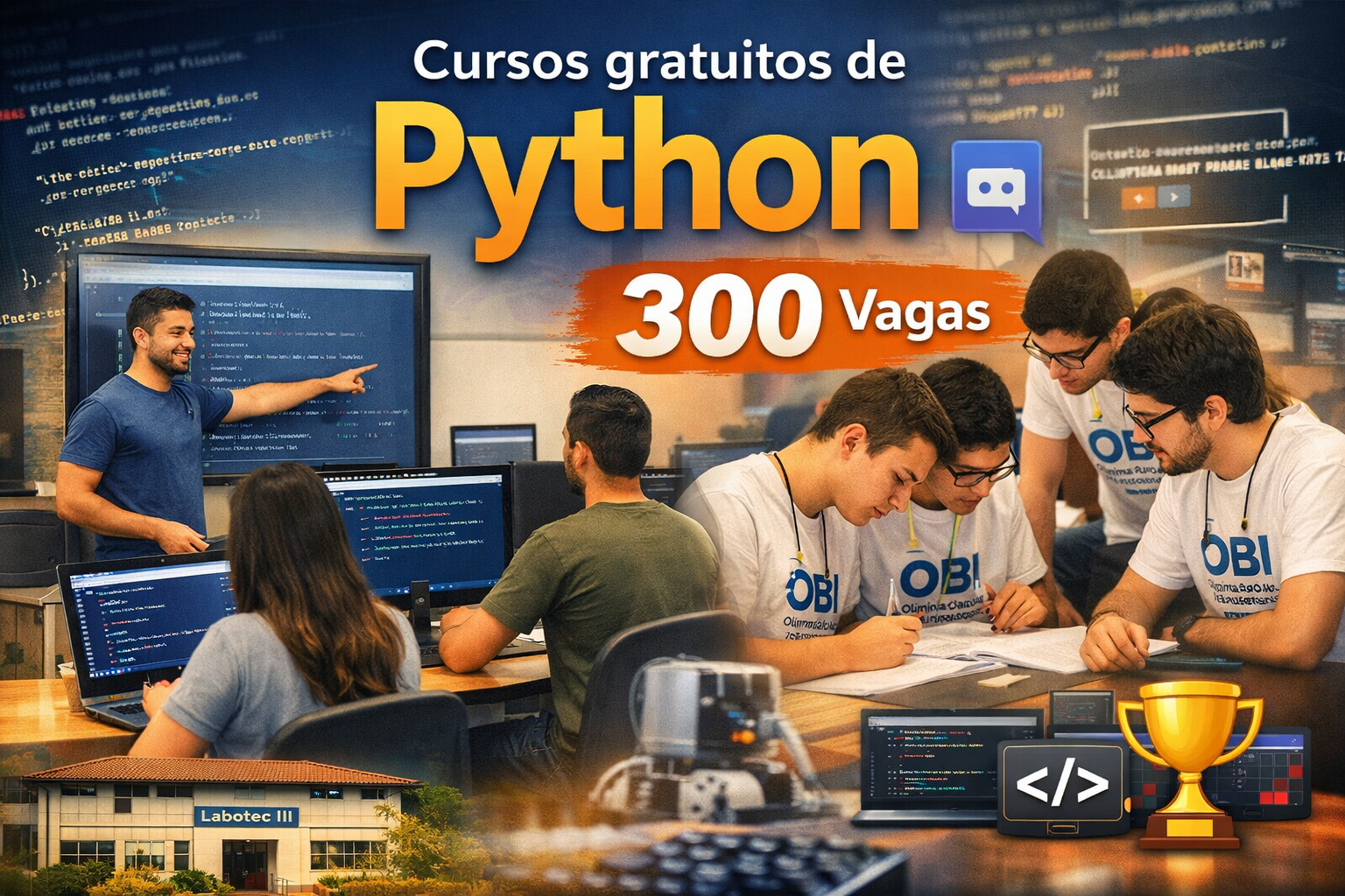 Cursos gratuitos de programação: Uefs oferece 300 vagas em Python e amplia oportunidades de qualificação profissional