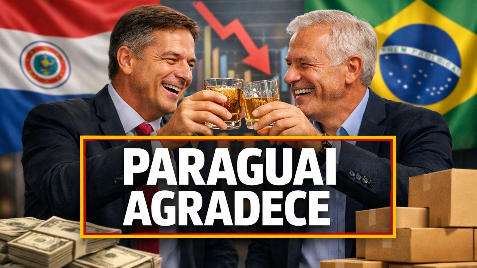 Novas taxas no Brasil podem levar investimentos ao Paraguai. Exportações via maquila somam US$ 1 bilhão em 2025.