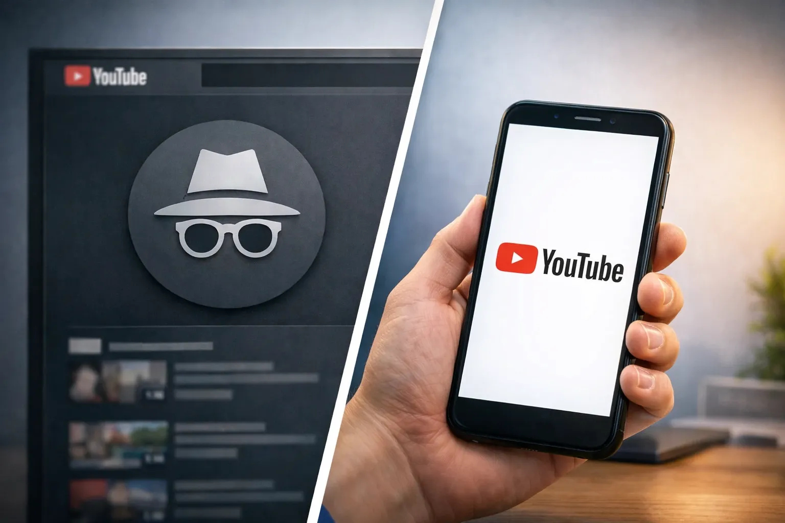 Truque simples substitui modo anônimo do YouTube, melhora recomendações, mantém privacidade e oferece mais controle sobre histórico e dados.