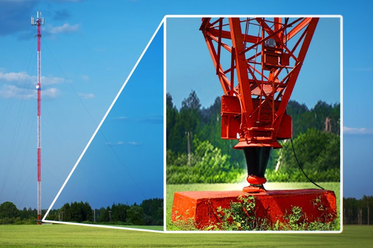 torre de rádio de Varsóvia caiu em 1991, encerrou 646 metros e mostrou por que mastros estaiados exigem estais bem mantidos e sequência correta na troca de cabos.