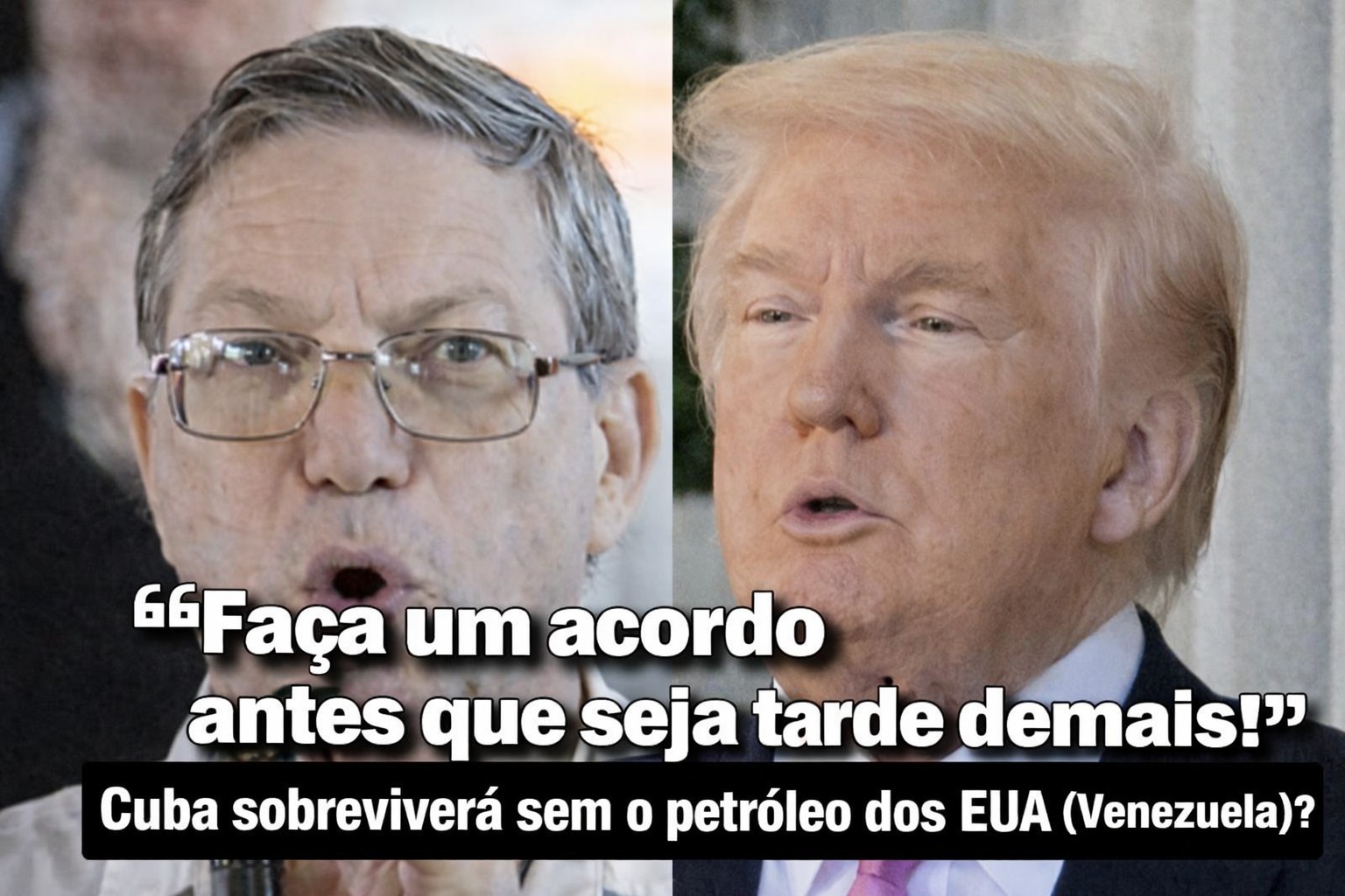 Trump ameaça cortar petróleo e dinheiro de Cuba após ofensiva na Venezuela, e Havana reage com acusações de hegemonismo