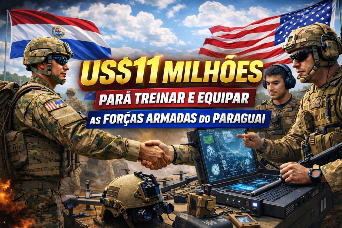 EUA vão investir US$ 11 milhões em 5 anos para treinar e equipar as Forças Armadas do Paraguai, com tecnologia, interoperabilidade e apoio a emergências, já sob acordo SOFA, agora
