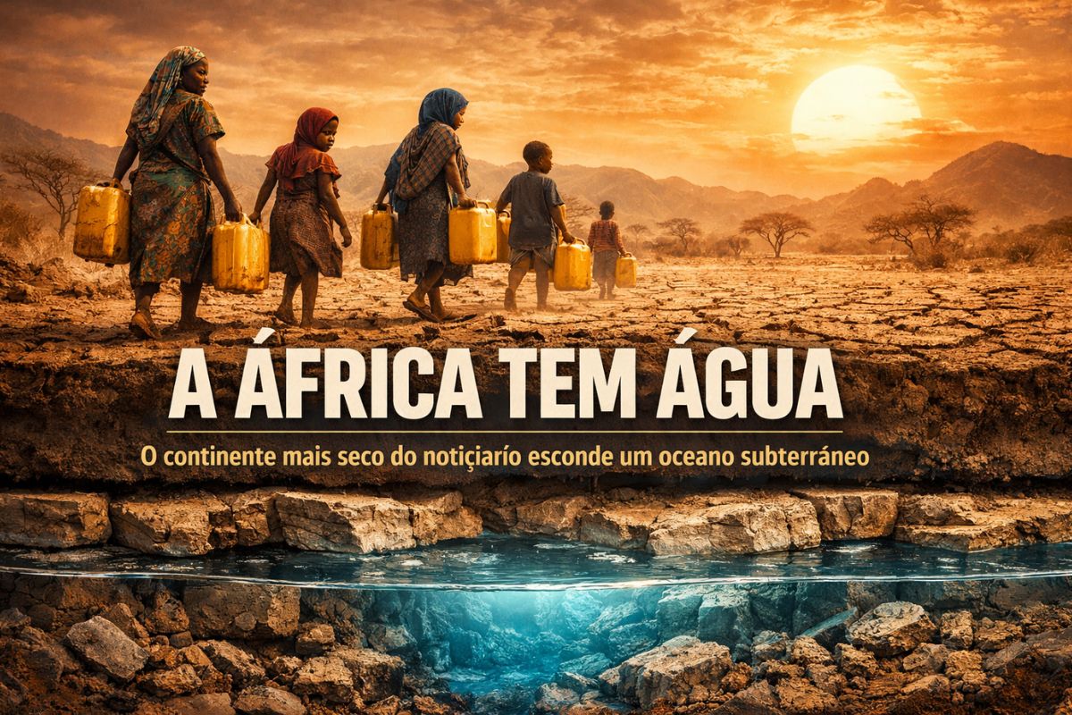Em parte da África, um oceano de água fica preso no subsolo enquanto poços caros, conflitos e política travam o acesso e deixam milhões caminhando por litros sujos por dia (2)
