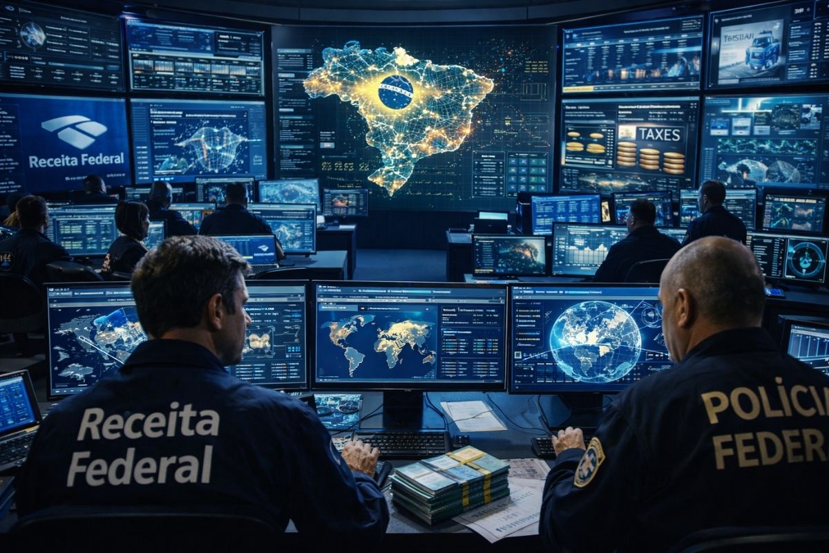 Governo lança sistema de fiscalização na reforma tributária, com CG-IBS e IBS no centro e o PIX como comparação de escala, prometendo integração e rastreio quase em tempo real.