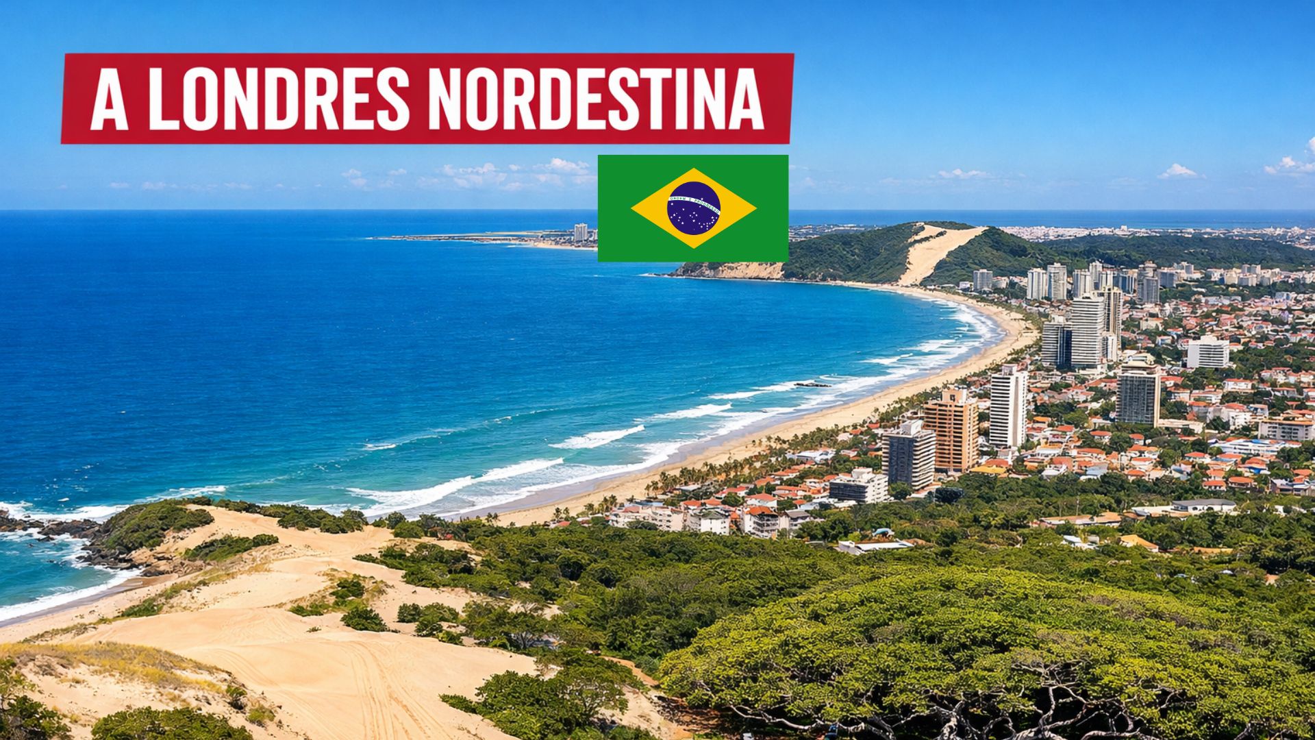 Natal RN une sol quase permanente, dunas, alto IDH, turismo de buggy, praias urbanas, maior cajueiro do mundo e gastronomia típica.