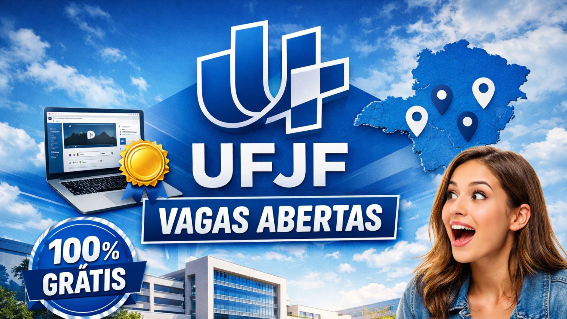 UFJF abre 150 vagas em especialização gratuita EAD em Gestão Pública, com polos em MG, seleção em duas fasesUFJF e prioridade a servidores públicos.