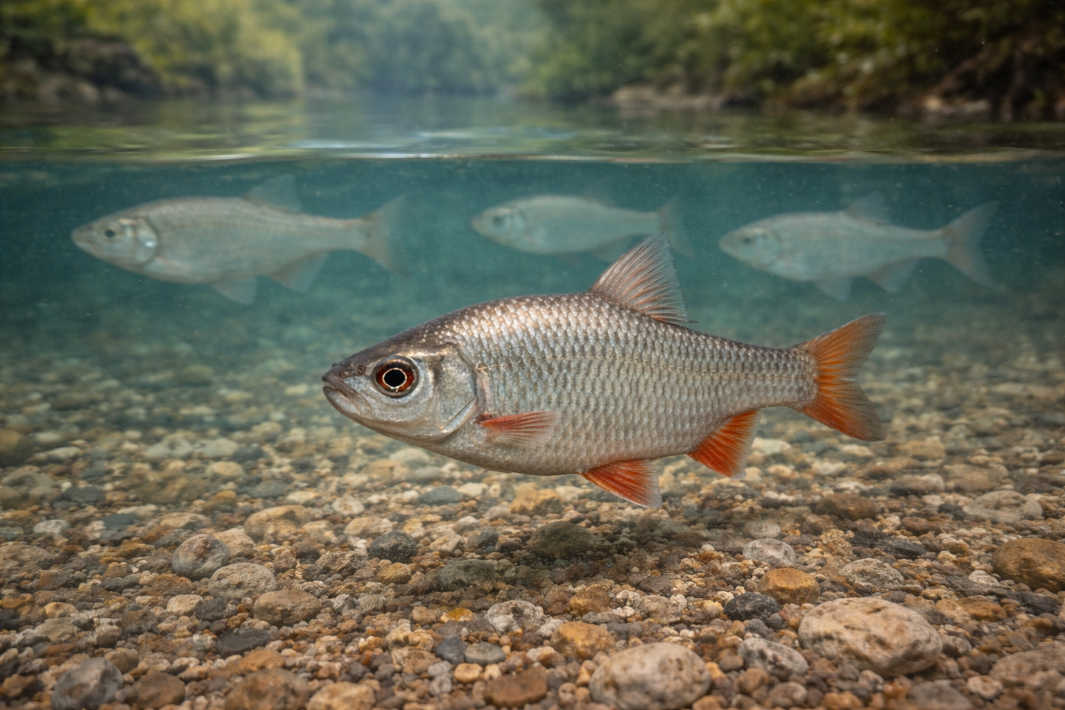 O peixe que "apaga" espécies inteiras bloqueando a reprodução de nativos e causando extinções silenciosas nos rios: Rutilus rutilus × Abramis brama
