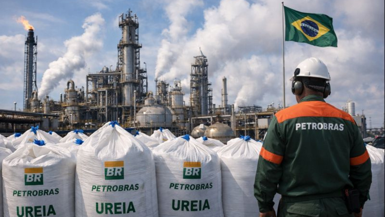 Produção de ureia no Brasil volta em janeiro com a Petrobras, fortalecendo fertilizantes nitrogenados e o agronegócio nacional
