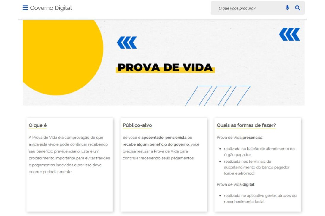 Prova de Vida 2026 em Pernambuco: Funape cobra comprovação no aniversário; faça no Gov.br ou Bradesco para evitar suspensão do pagamento.