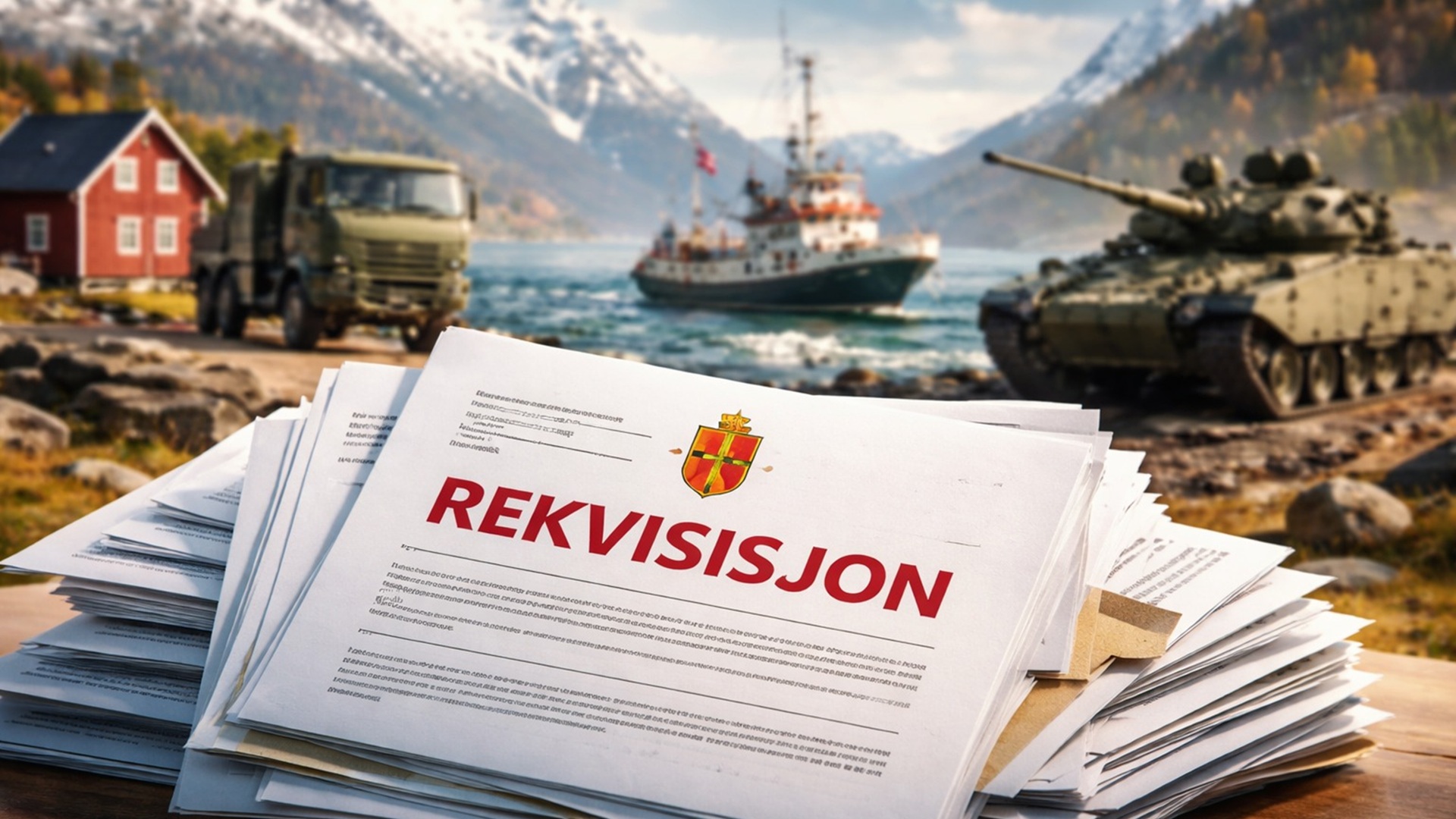 Noruega envia 13.500 avisos sobre requisição de bens em guerra, em meio à escalada geopolítica no Ártico e à atuação de OTAN, Rússia e China.