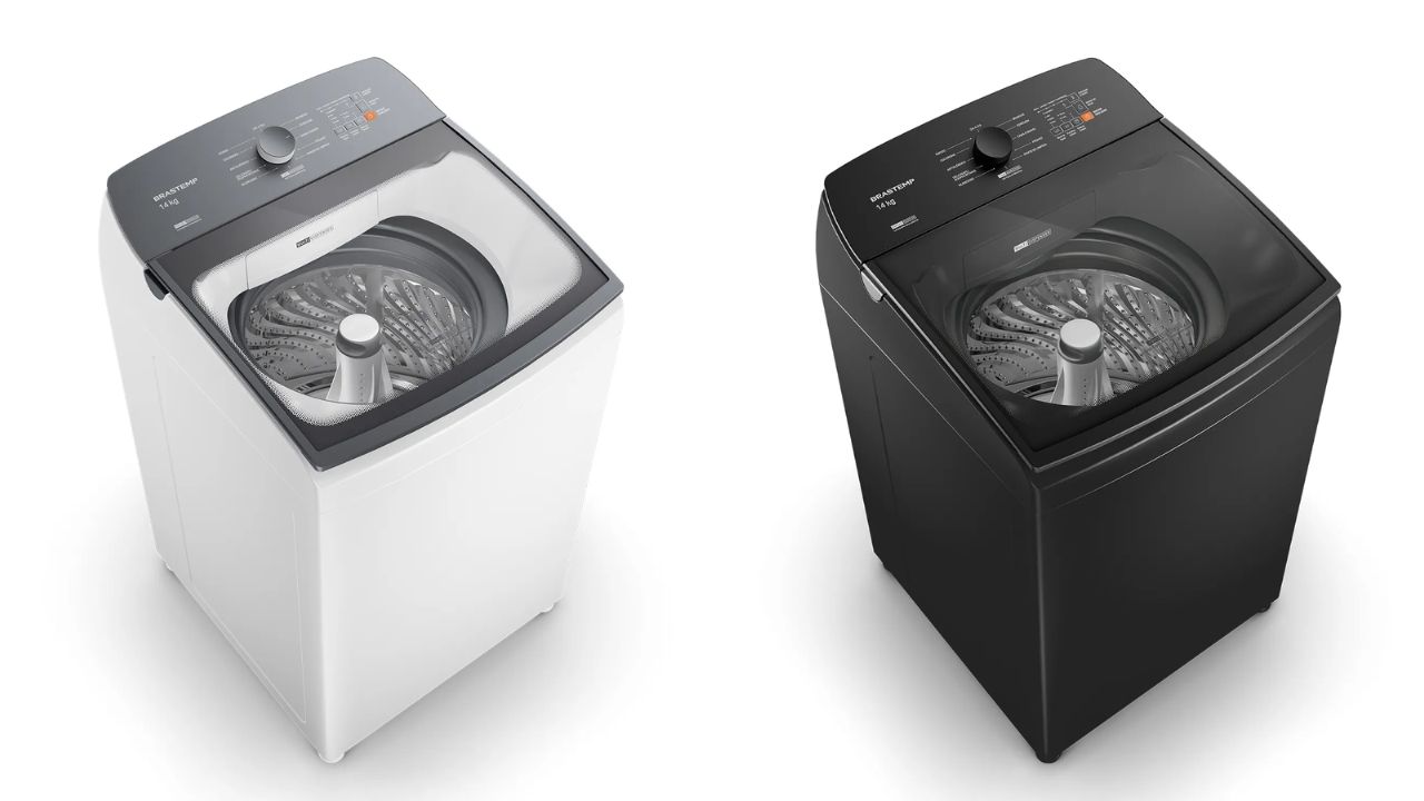 Conheça a nova máquina da Brastemp que pesa automaticamente as roupas, ajusta o consumo de água e ainda reduz ciclos de lavagem para otimizar tempo e recursos.