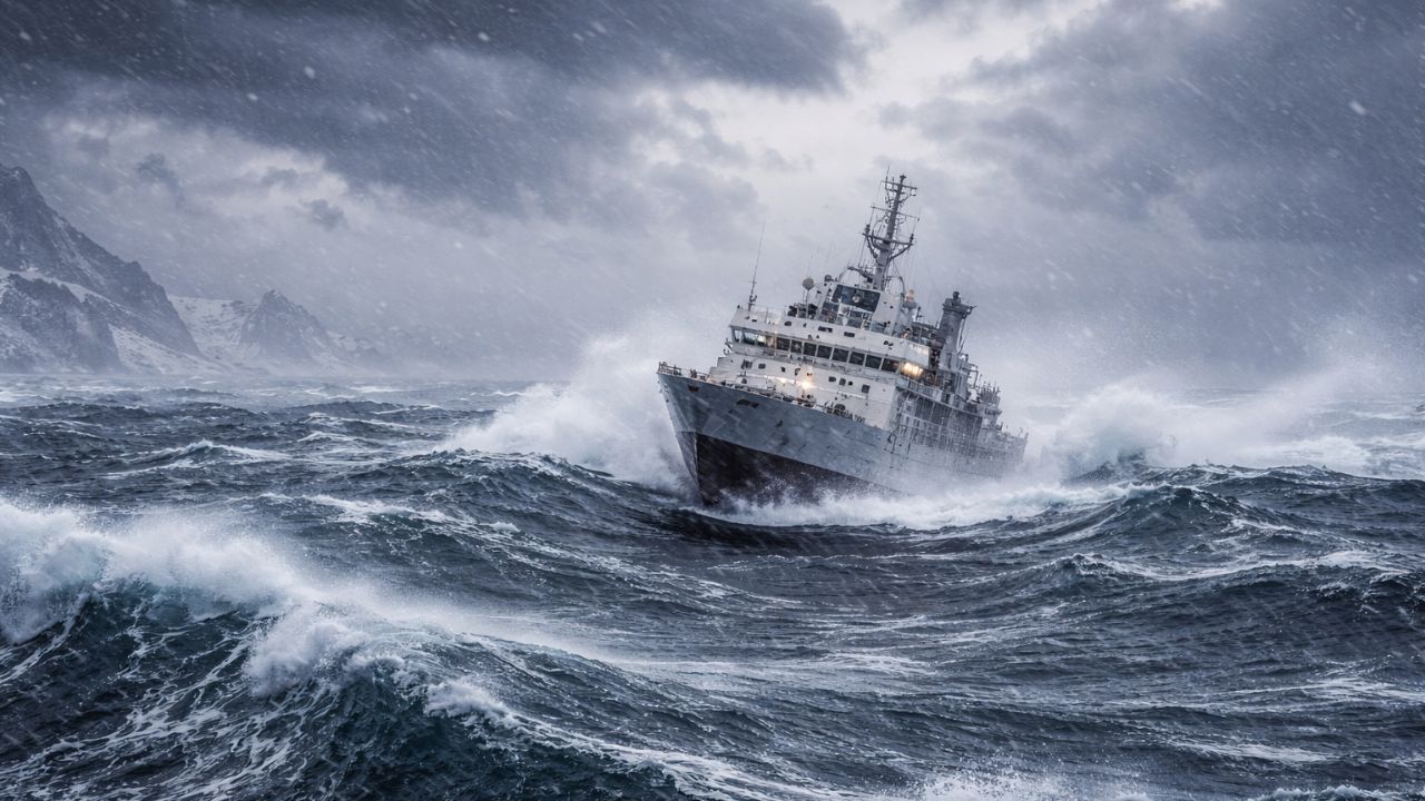 A passagem de Drake, considerada a área mais perigosa dos oceanos, também é essencial para proteger a Antártida e regular o clima global.