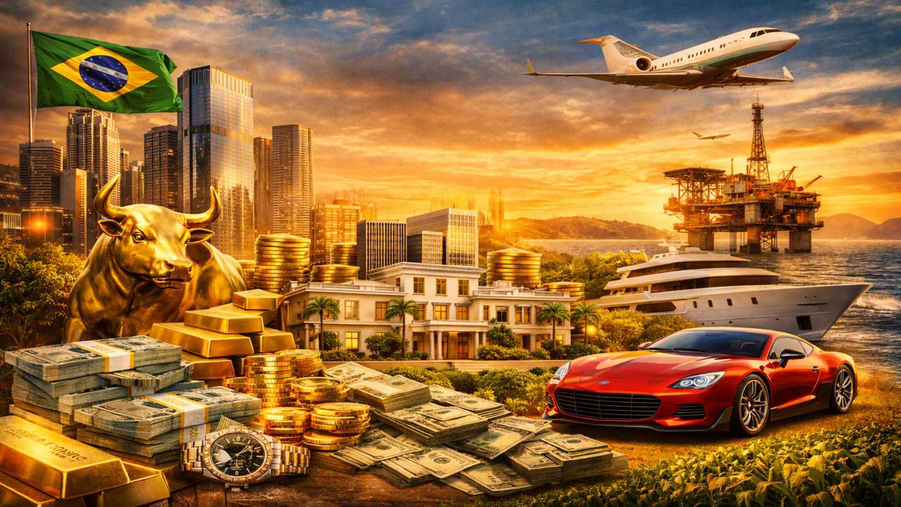 milionários- fortuna- dinheiro- famílias ricas- empresários - riqueza