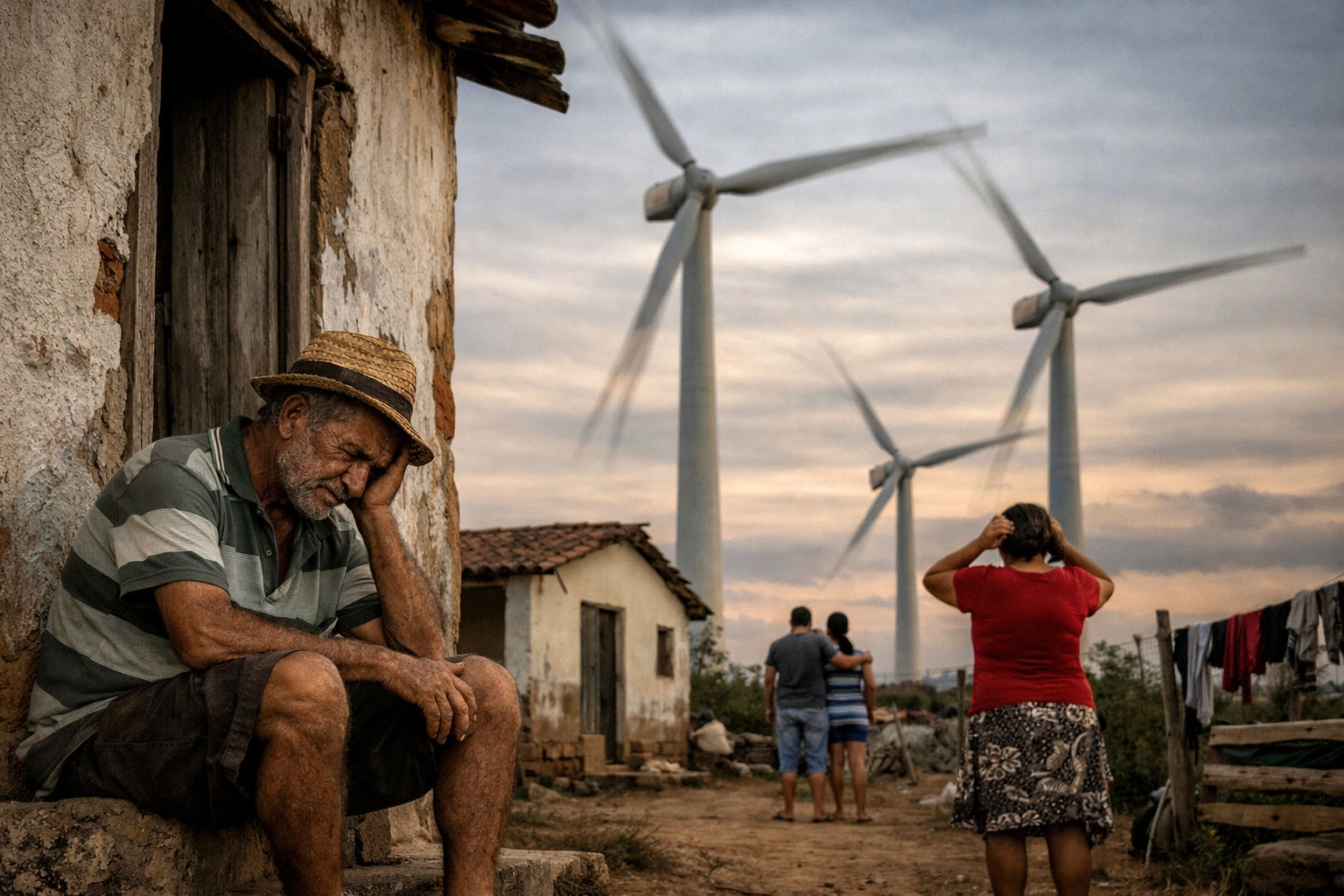 usinas gigantes estao adoecendo e expulsando moradores do nordeste e tornando um pesadelo a vida dos brasileiros
