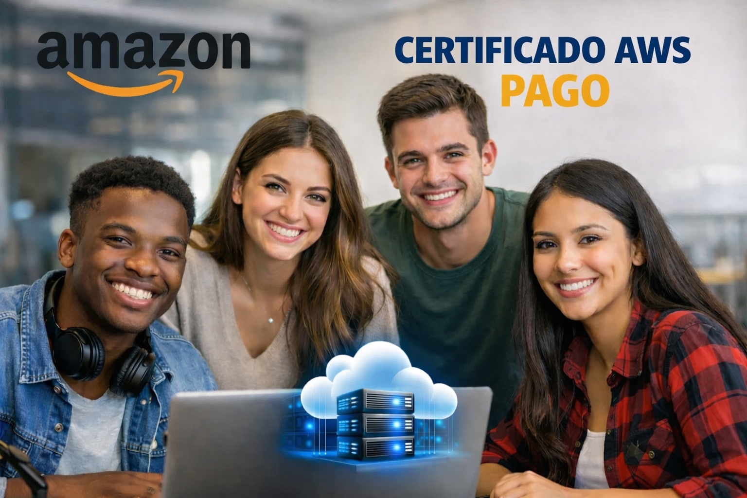 Amazon, o gigante do e-commerce americano fundado pelo bilionário Jeff Bezos, oferece curso gratuito de computação em nuvem no Brasil com aulas online à noite e certificação AWS paga