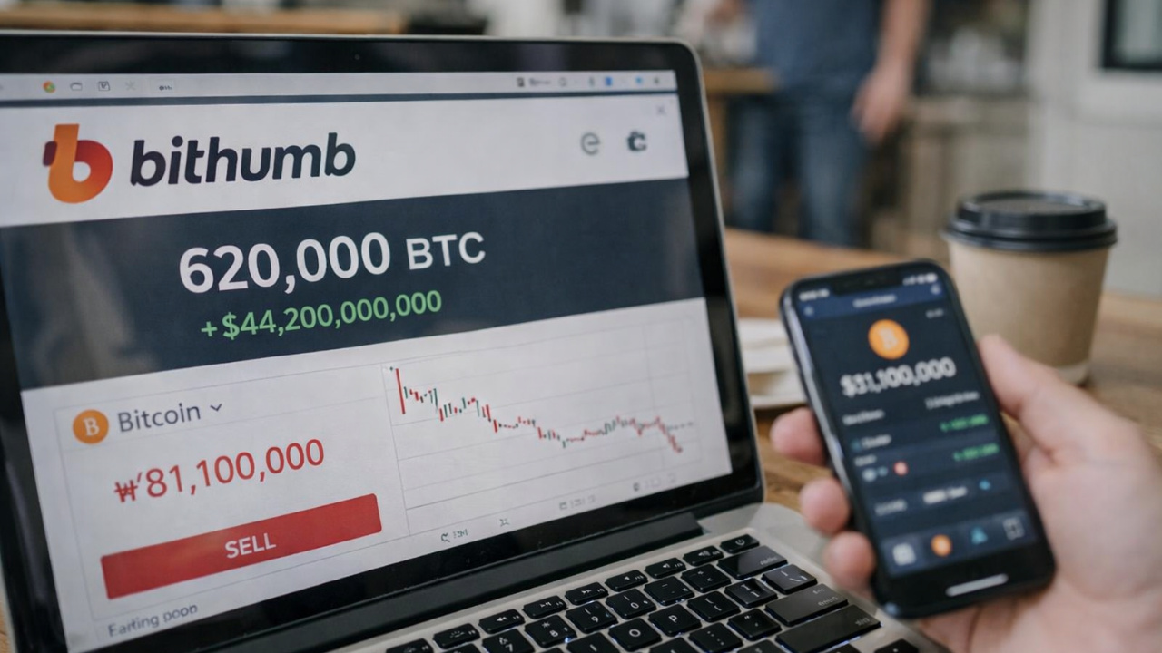 Bithumb liberou US$ 44 bi em criptomoedas por engano; erro impactou preços do Bitcoin e chamou atenção de reguladores.