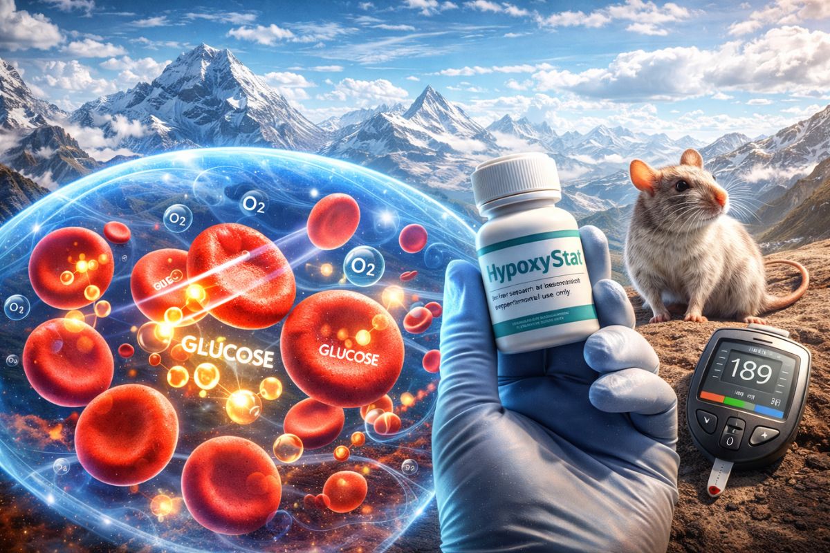 Ciência descobre escudo invisível contra diabetes em grandes altitudes, hemácias sugam glicose em oxigênio reduzido e estudo com droga HypoxyStat reverte glicemia