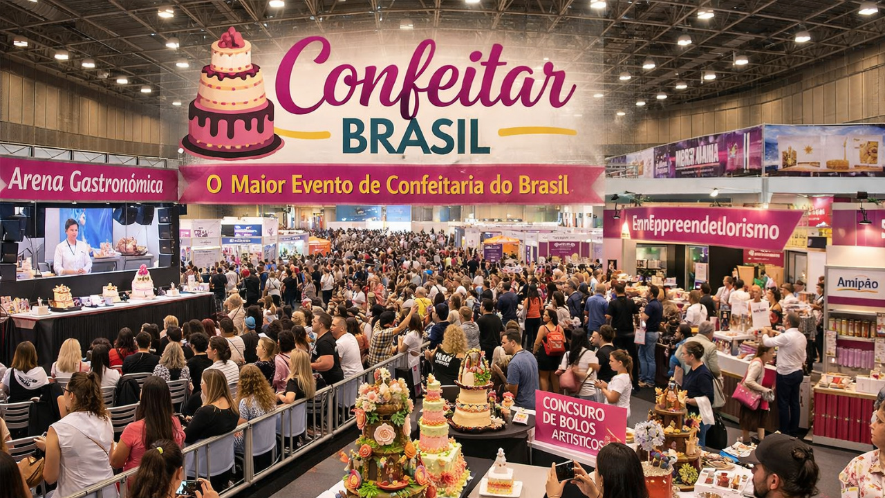 Confeitar Brasil chega à nova edição em Belo Horizonte com foco em Confeitaria, Empreendedorismo e conexão com o mercado global do setor.