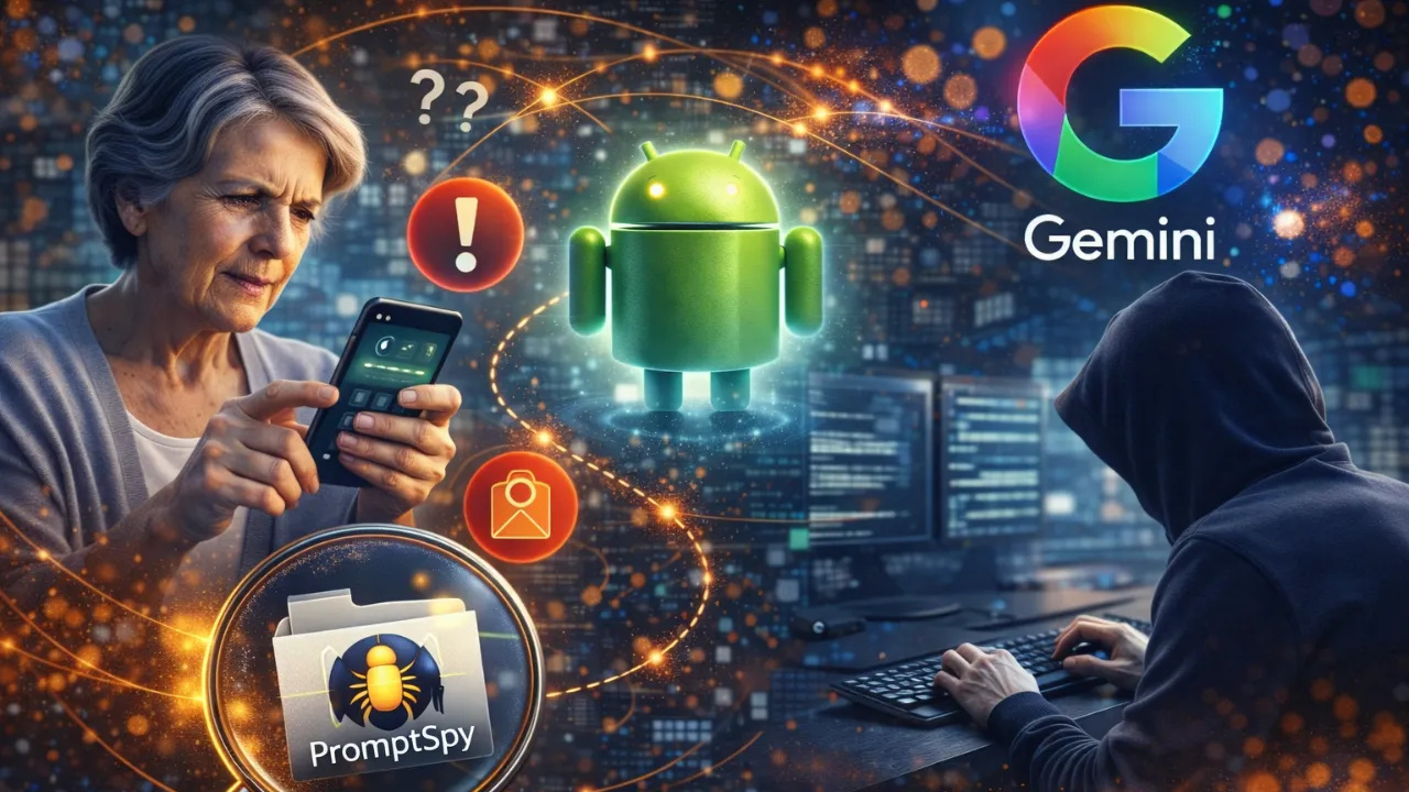 Descoberto o primeiro malware para Android com IA generativa PromptSpy usa Google Gemini
