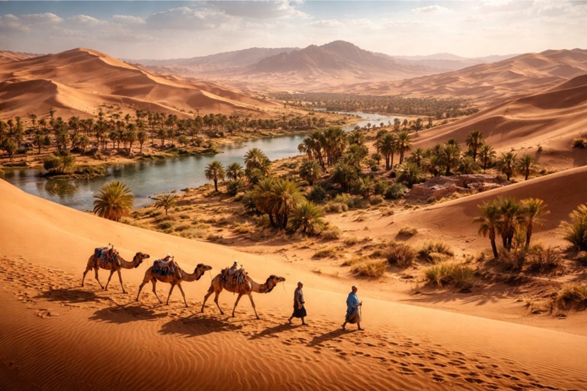 Cientistas revelam que o Saara no norte da África teve até 2 mil milímetros a mais de chuva há 5 mil anos, análises de sedimentos e fósseis mostram savanas, lagos e grandes animais onde hoje existe o maior deserto quente do mundo