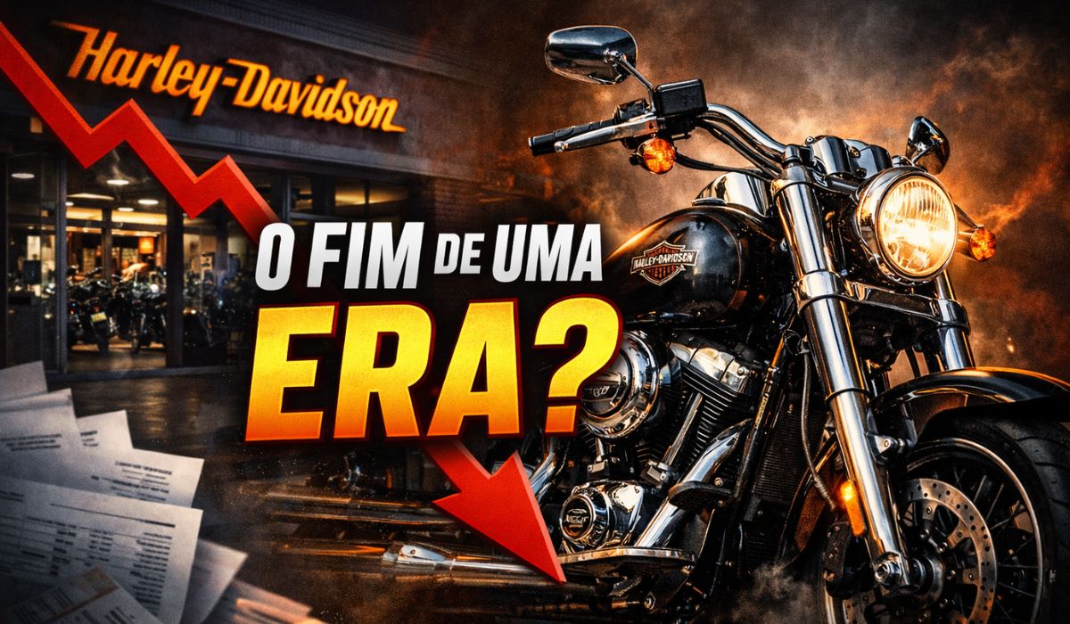 Harley-Davidson registra prejuízo de US$ 279 milhões, queda de 28% na receita e reestruturação com foco na moto Sprint em 2026.