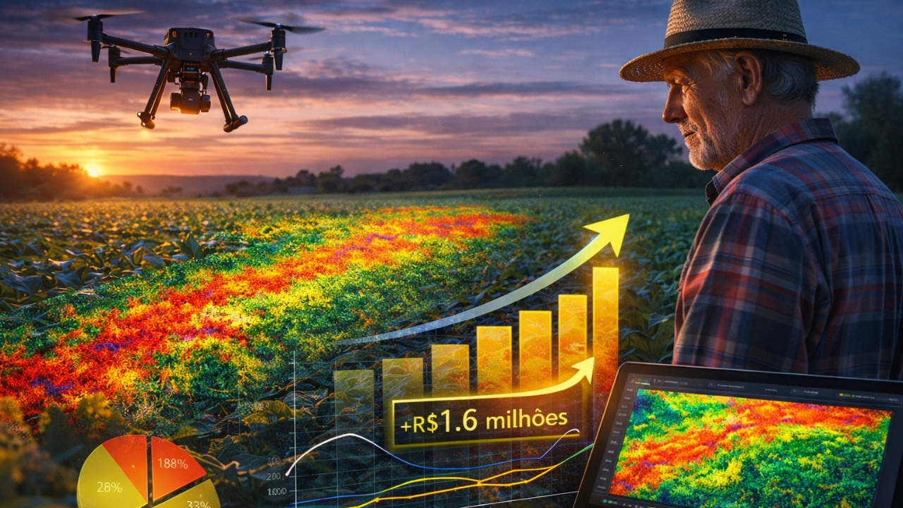 Drones que “veem o invisível” como as imagens térmicas estão revelando ajustes ocultos no plantio