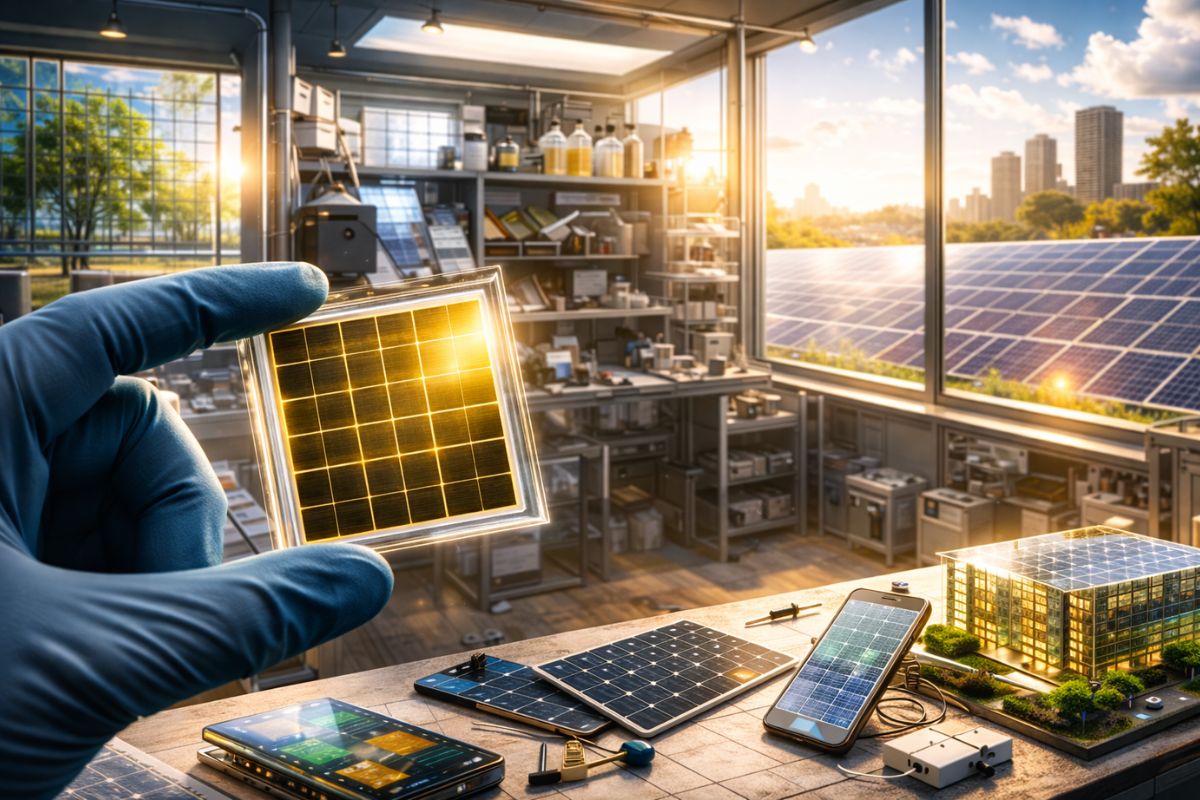 Engenheiros da UNSW batem recorde mundial com nova célula solar de calcogeneto de antimônio, chegam a 10,7% de eficiência, prometem painéis mais baratos (1)