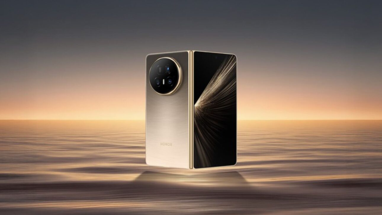 Honor Magic V6 deve estrear na MWC 2026 com bateria de até 6.850 mAh, recarga sem fio e promessa de liderar o mercado de celulares dobráveis.