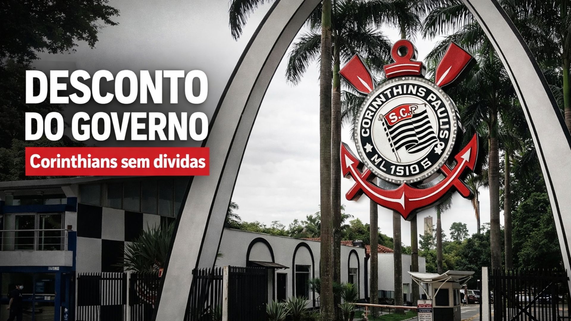 Acordo histórico reduz dívida do Corinthians de R$ 1,2 bilhão para R$ 679 milhões, com desconto fiscal e parcelamento em até 10 anos.