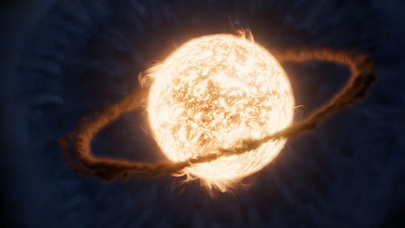 James Webb revela como exoplaneta gigante caiu em espiral e foi engolido por estrela a 12 mil anos-luz na Via Láctea.