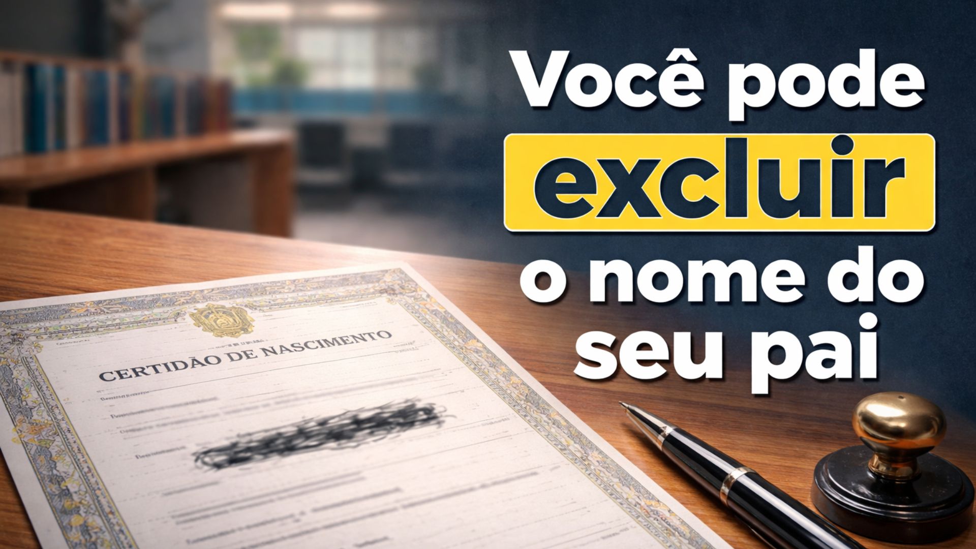 Justiça autoriza exclusão de sobrenome por abandono afetivo e reforça entendimento do STJ e STF sobre paternidade socioafetiva.
