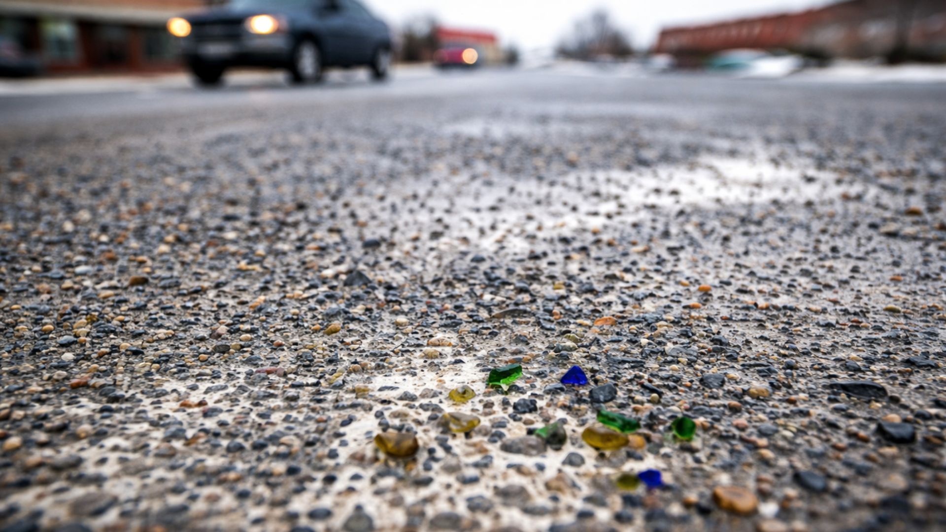 Samoa testa uso de vidro reciclado em tapa-buraco com glassphalt, unindo pavimentação e economia circular em projeto apoiado pelo PNUD.