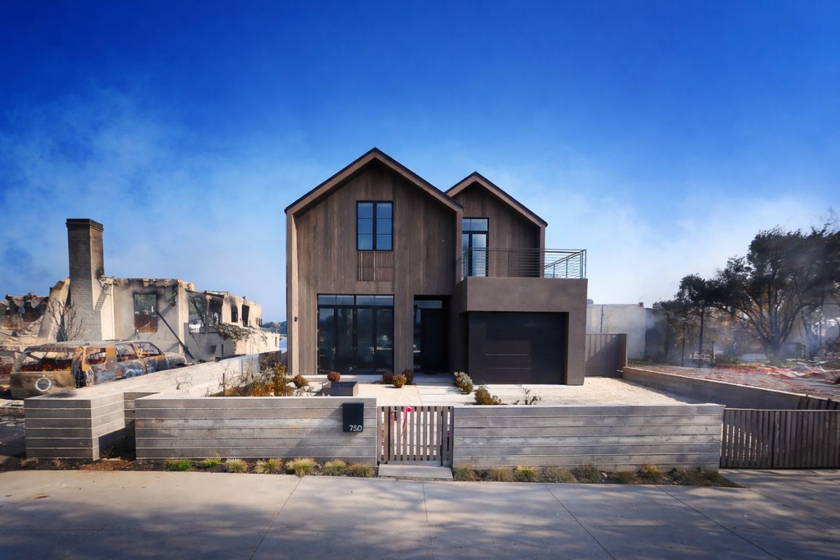 casa nova em Pacific Palisades: por que o incêndio, os ventos e as brasas falharam, e como o telhado mudou o resultado em Los Angeles, levantando o debate sobre reconstrução e segurança.
