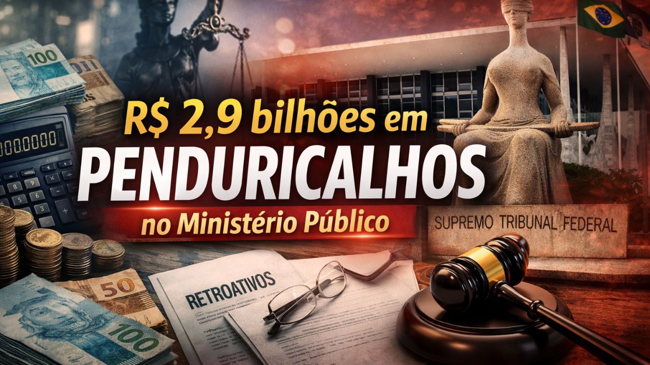 Ministério Público concedeu pagamentos retroativos bilionários. STF pode redefinir regras sobre penduricalhos e teto constitucional.