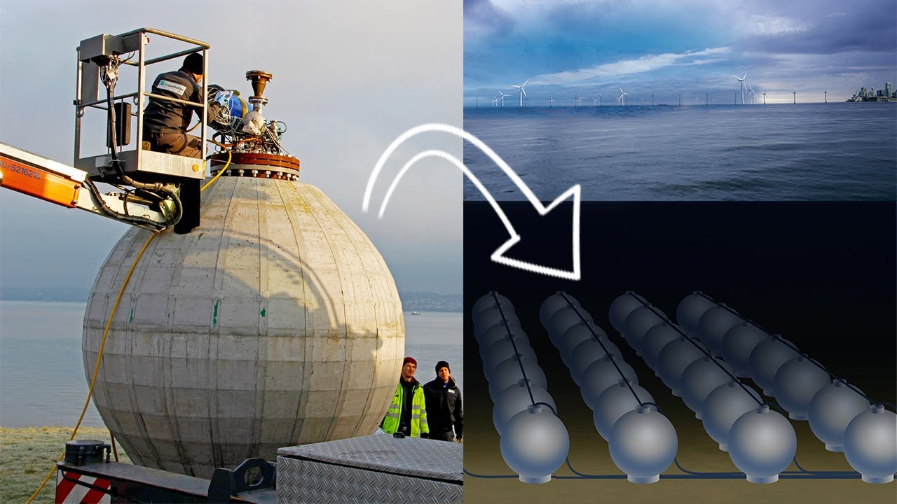 A 1.000 metros de profundidade, tanques de ar comprimido usam a pressão esmagadora do oceano para armazenar energia renovável e podem transformar o futuro do armazenamento elétrico no planeta