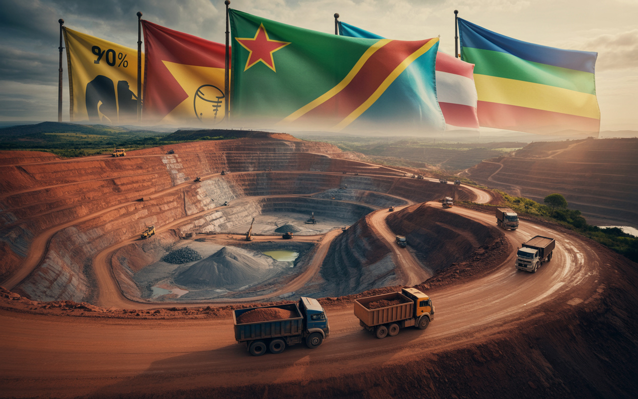 Detentora de cerca de 70% do cobalto global, reservas vastas de cobre, coltan e minerais críticos, e cercada por rivalidade entre China, Estados Unidos e corporações globais, a República Democrática do Congo se tornou o epicentro estratégico da disputa por matérias-primas essenciais à tecnologia, energia e defesa do século XXI