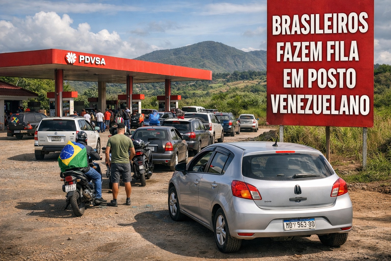 Posto, gasolina, Venezuela