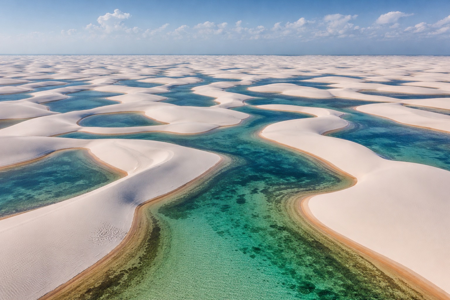 Deserto, Lençóis maranhenses