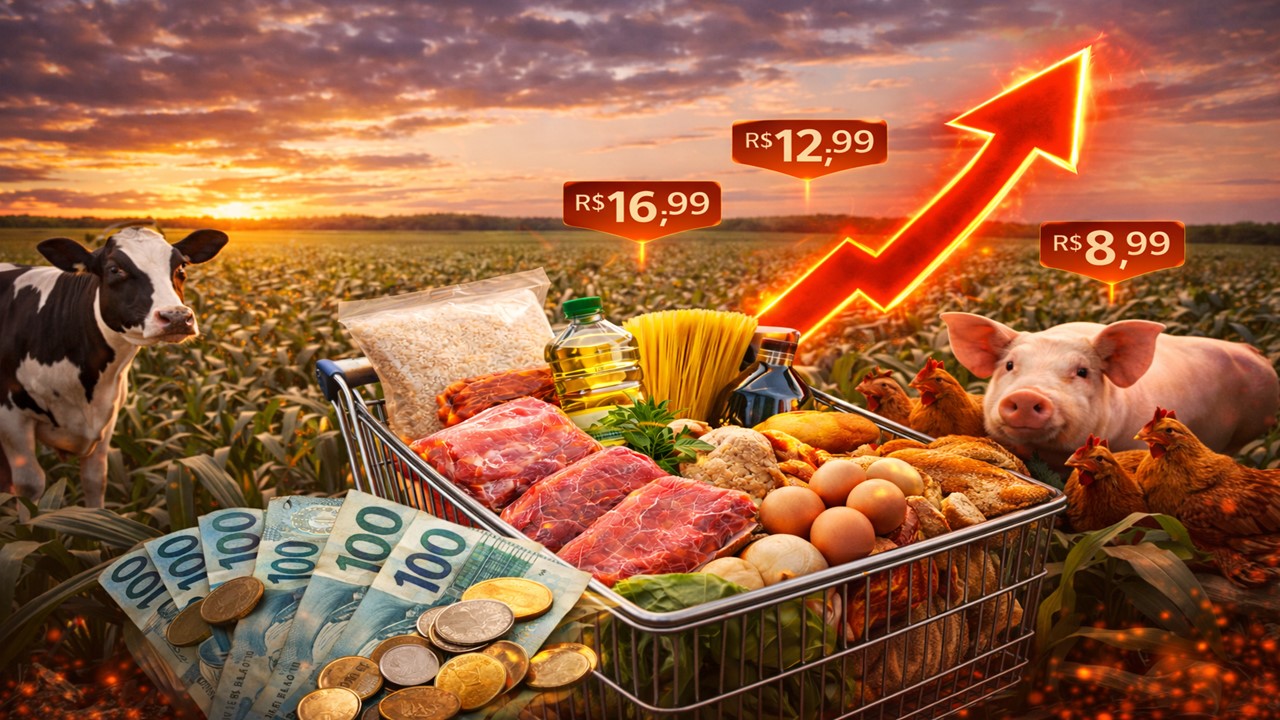 cesta básica -economia - alimentos - preço - aumento