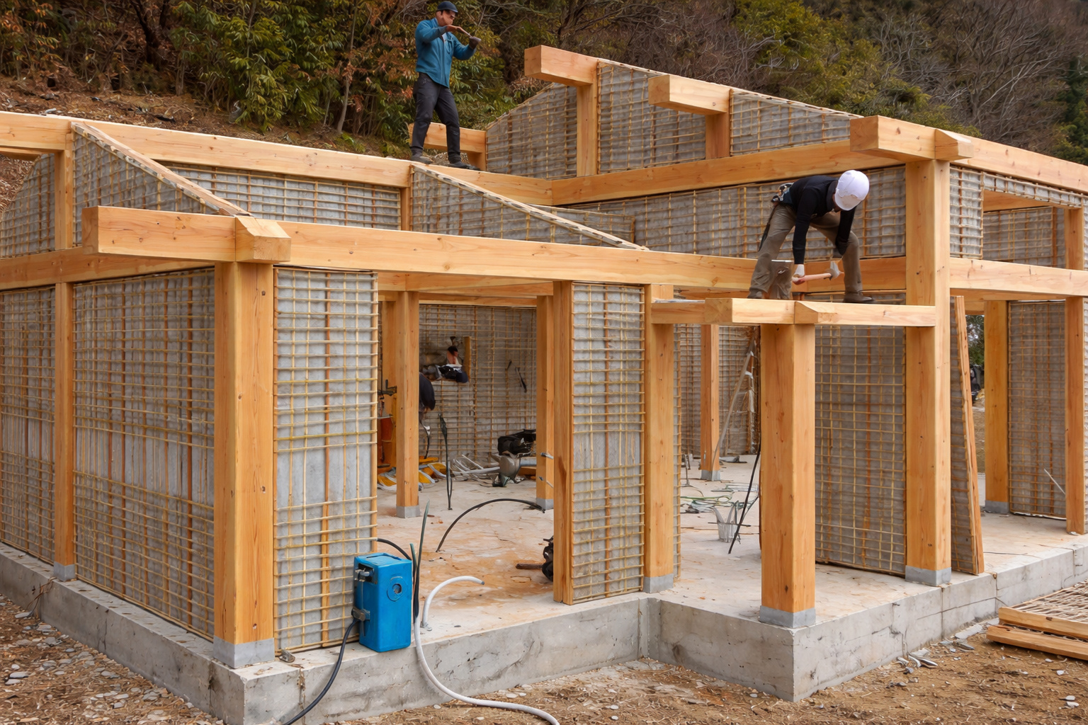 estilo coreano de construir casas