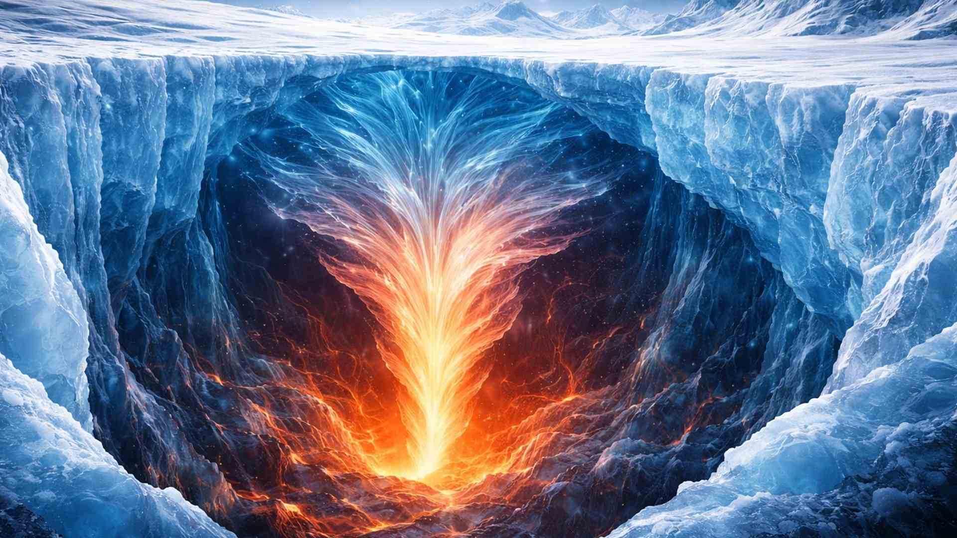 Estudo aponta que estruturas giratórias na Groenlândia resultam de convecção térmica e impactam modelos de nível do mar.