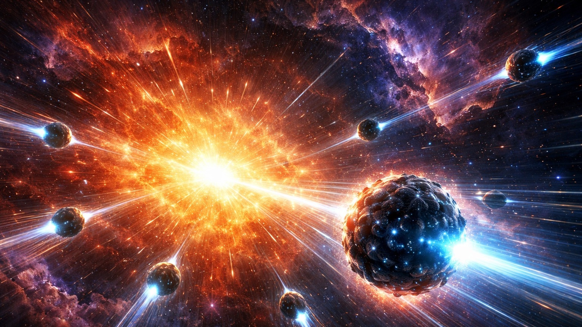 Estudo revela que a matéria escura pode ter se formado quente e rápida, desafiando conceitos tradicionais sobre a origem do universo.