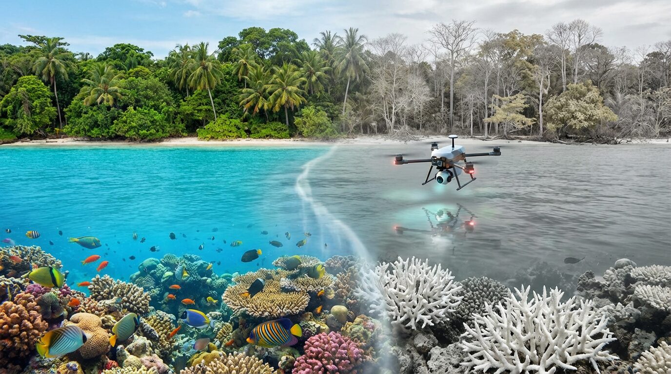 Planeta desbota, cientistas soam o alarme e apontam que a perda de cores já atinge corais, oceanos e florestas, ameaçando biodiversidade, clima e segurança alimentar