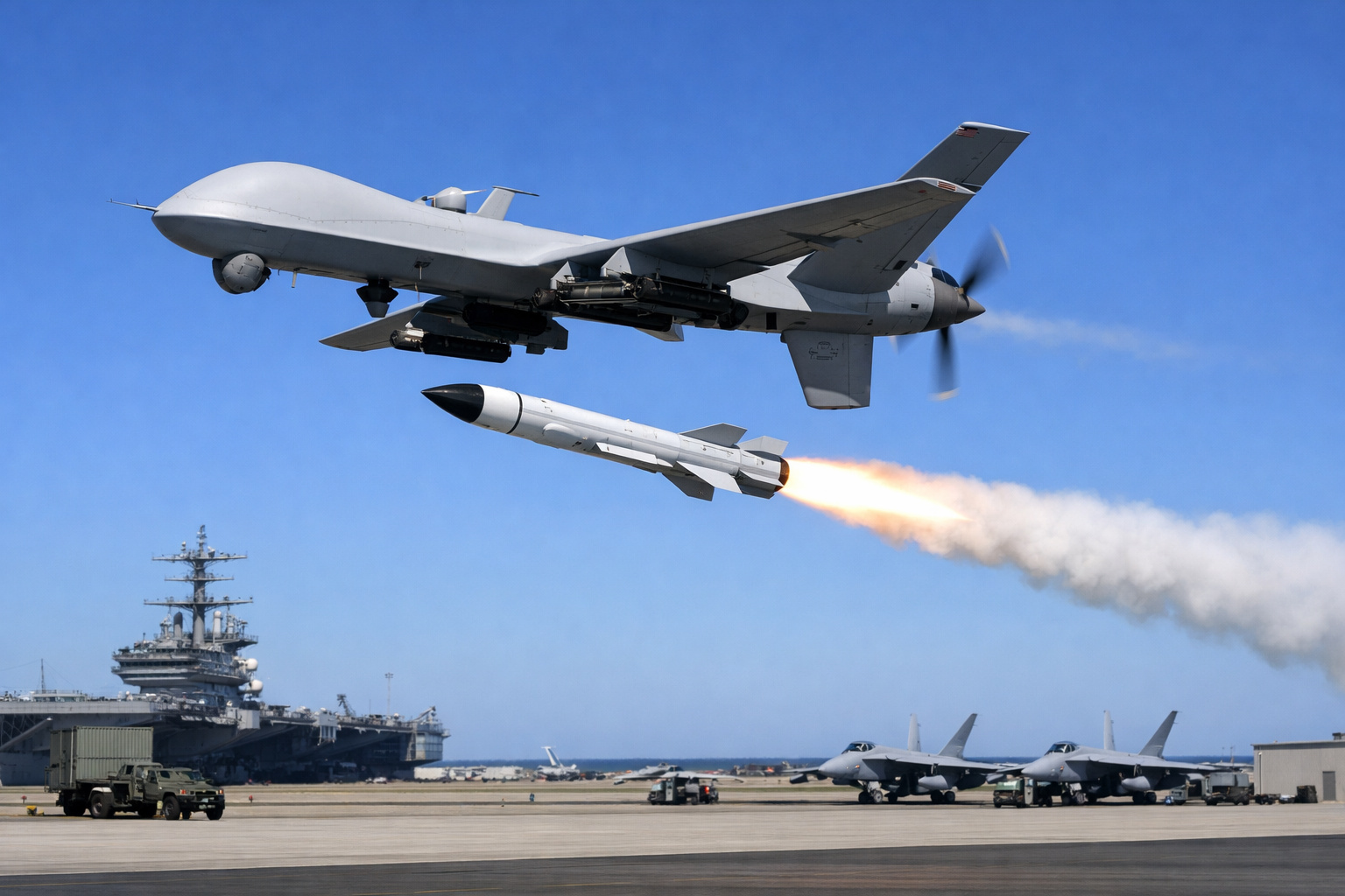 Lançamento de míssil ramjet de combustível sólido SFIRR