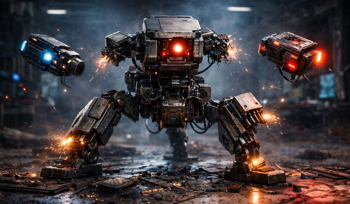 Robô modular da Northwestern segue operando após danos e reacende o debate sobre autonomia, IA e os limites da robótica.