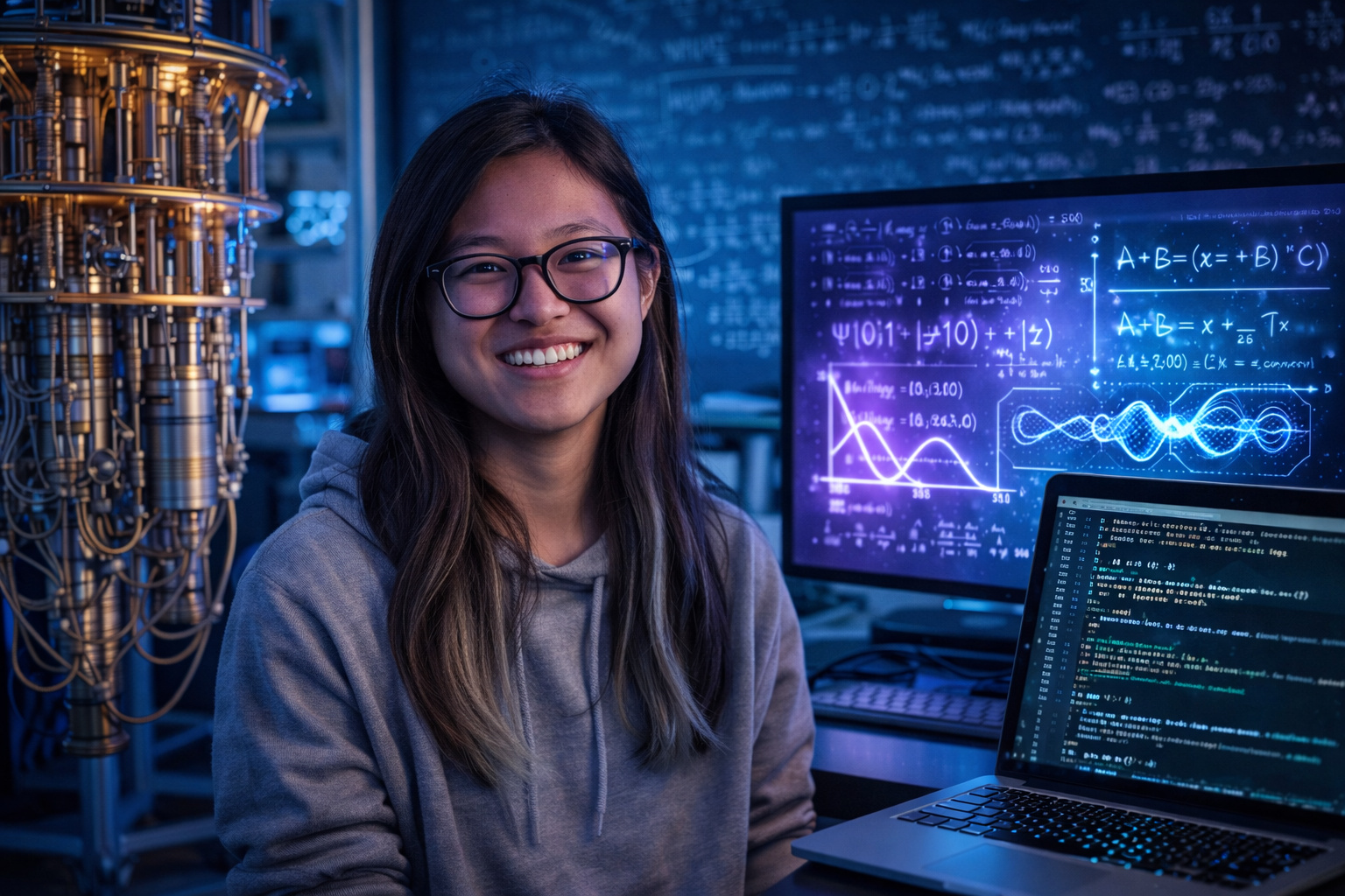 Aos 18 anos, estudante de graduação no Texas recebe missão de provar que computadores quânticos são imbatíveis, passa meses trabalhando no problema como tese de fim de curso, volta com a prova de que computadores comuns conseguem o mesmo, derruba uma das principais certezas de um campo de bilhões de dólares e ganha convite para publicar na conferência mais importante de teoria da computação do mundo