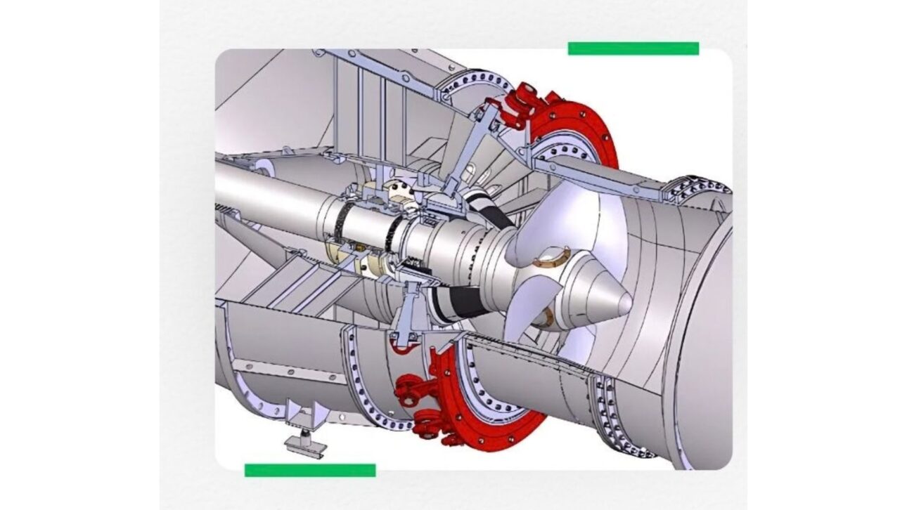 Turbinas bulbo gigantes da Usina Hidrelétrica Jirau, no rio Madeira, revelam como máquinas submersas transformam a força do rio em energia para milhões.