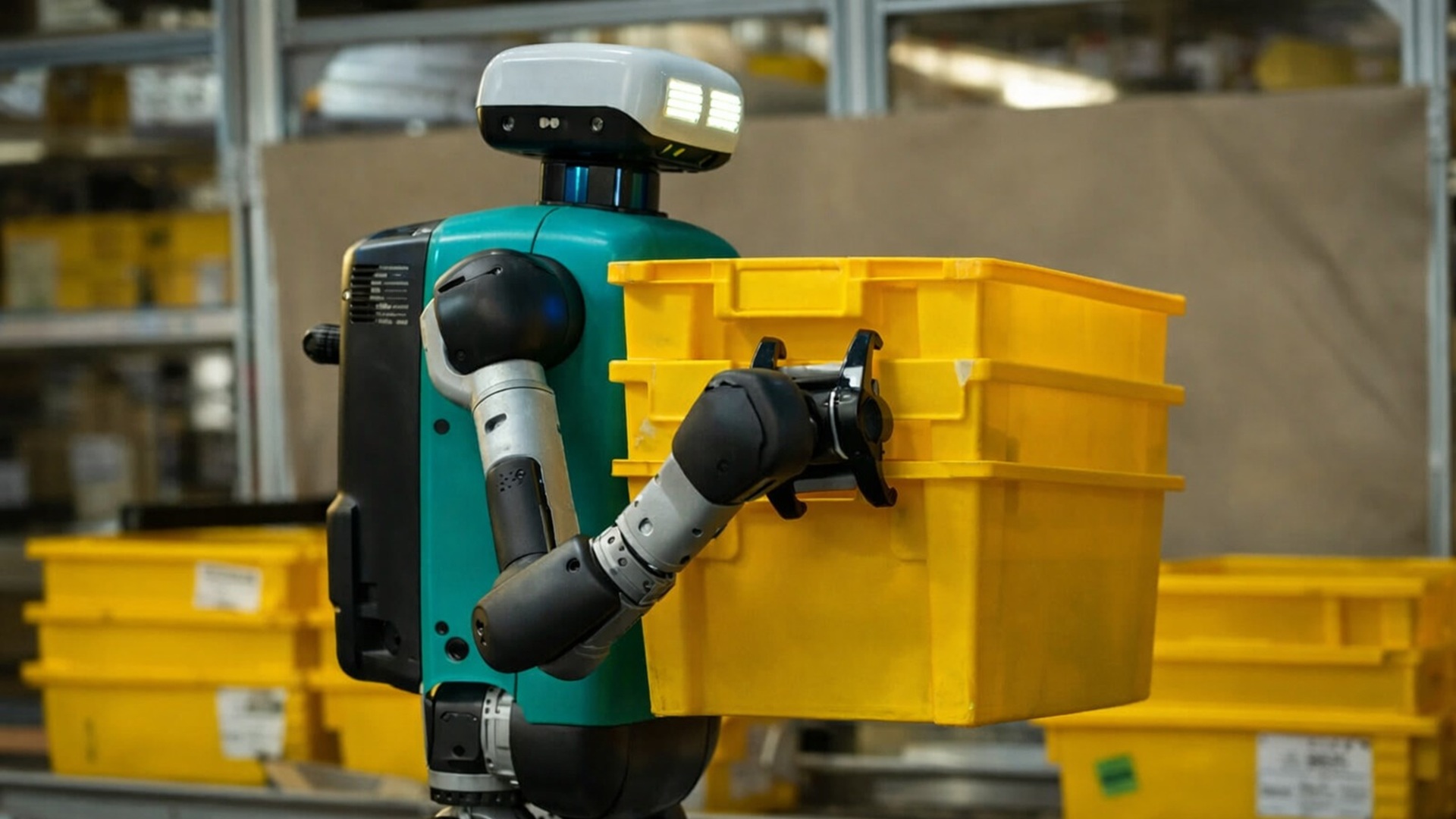 Agility muda marca e aposta no robô humanoide Digit para enfrentar escassez de mão de obra em fábricas e armazéns dos Estados Unidos.