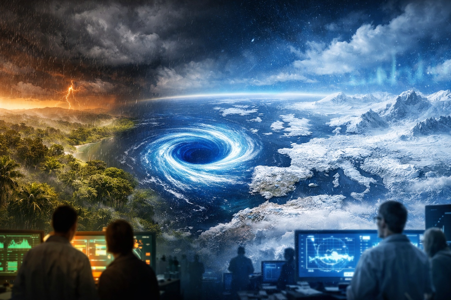 44 cientistas emitem alerta após detectarem que corrente oceânica responsável por regular as chuvas na Amazônia atingiu o nível mais fraco em 1.000 anos, com risco de colapso entre 2037 e 2109 capaz de derrubar as temperaturas da Europa em até 10°C e deslocar o cinturão de chuvas tropicais